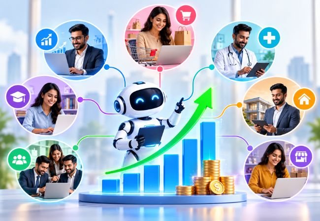 who benefits from AI revenue growth