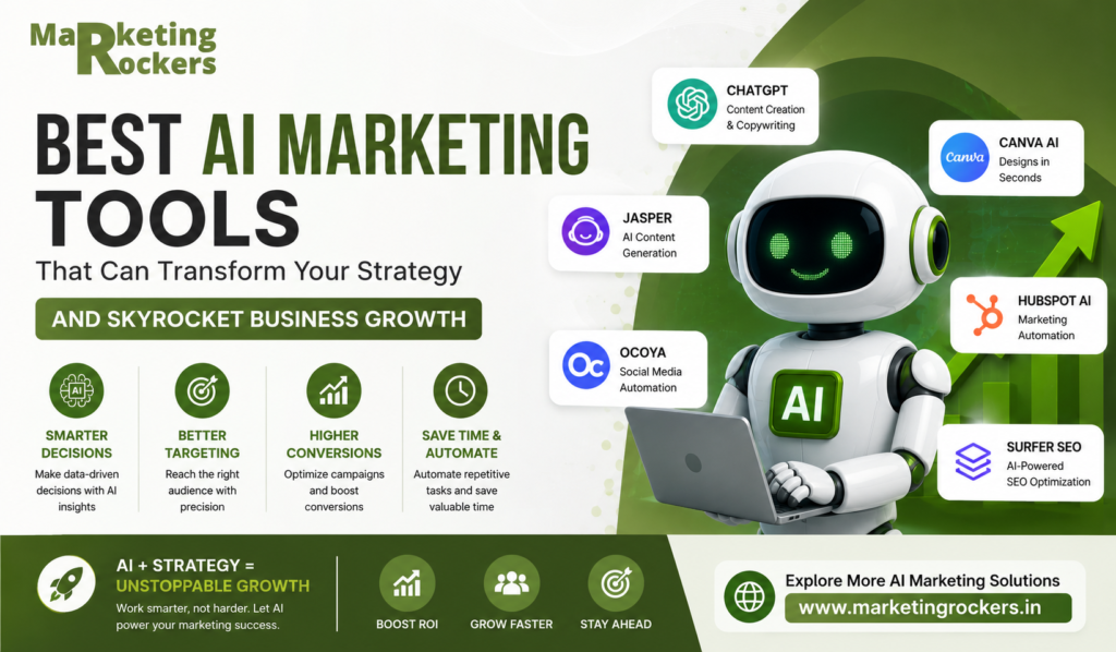 Best AI Marketing Tools That Can Transform Your Strategy and Skyrocket Business Growth